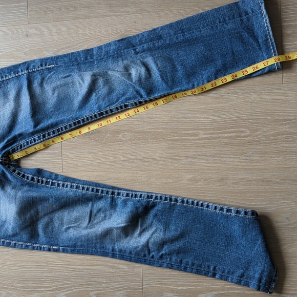 True religion light wash rhinestone straight jeans size 25 - Picture 13 of 13